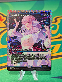 MTG Starfield Vocalist Fracture Foil Mythic 385 Edge of Eternities NM - Image 1