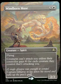 WINDBORN MUSE (BORDERLESS) DOMINARIA REMASTERED MAGIC: THE GATHERING LP - Image 1