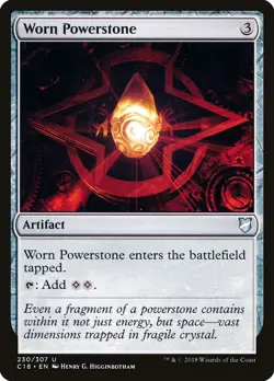 Worn Powerstone Commander 2018 MTG NM - Image 1