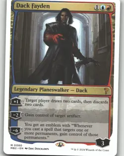 Dack Fayden (White Border)- (NM)--EN-[MB2 - 80] - Image 1