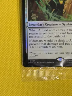 MTG Anti-Venom, Horrifying Healer Sealed Holo Foil PROMO Marvel's Spider-Man. NM - Image 4