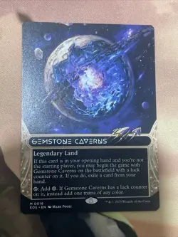 Gemstone Caverns (0016) (Borderless) Edge of Eternities: Stellar Sights Regular - Image 1