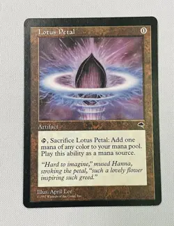 LOTUS PETAL - MtG - TEMPEST - NM - FREE SHIPPING - Image 1