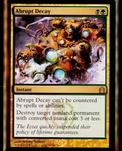 Return to Ravnica #141 Abrupt Decay - Image 1
