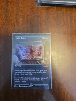 Grim Tutor (Alternate Art) Core Set 2021 Regular - Image 1