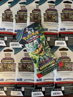 Lot of 10 Pokemon Scarlet and Violet Twilight Masquerade Sleeved Booster Packs - Image 4