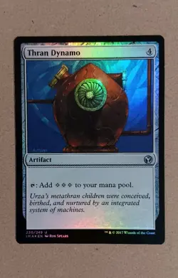 Thran Dynamo #230, MTG: Iconic Masters, English Foil LP - Image 1