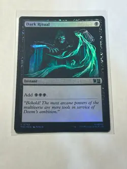 Dark Ritual Uncommon Foil 793 (Marvel Super Heroes) MTG Near Mint - Image 1
