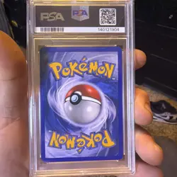 2010 Pokemon HGSS Undaunted Rayquaza & Deoxys LEGEND #90 PSA 7 Holo Top - Image 2