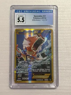 Gyarados EX - 123/122 - Breakpoint Secret Rare Holo - Pokemon EN 2016 - CGC 5.5 - Image 1