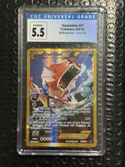 Gyarados EX - 123/122 - Breakpoint Secret Rare Holo - Pokemon EN 2016 - CGC 5.5 - Image 3