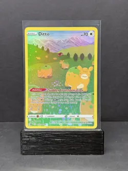 DITTO 2023 POKEMON SWSH CROWN ZENITH GALARIAN GALLERY RARE Q3928 - Image 1