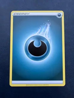 Pokemon Darkness Energy ERROR Miscut - 2020 SWSH01 NM - Image 1