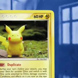 Ditto (Pikachu) #63/113 Rare EX Delta Species Pokemon Card ☆Near-Mint/Mint☆ - Image 3