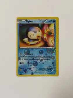 Piplup RC6/RC25 Radiant Holo Uncommon Card Pokemon Legendary Treasures MISCUT - Image 1