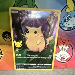 The Pokemon Company Pokemon TCG Celebrations Pikachu 005/025 Holo Rare English - Image 1