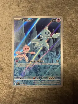Pokemon TCG Frillish Illustration Rare White Flare Card 126/086 NM Condition - Image 1