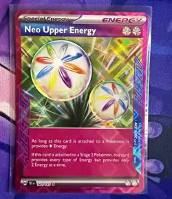 The Pokemon Company Neo Upper Energy SV05 Temporal Forces Holo ACE SPEC EN - Image 1