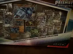 Pokemon Prismatic Evolutions Lucario EX and Tyranitar EX Premium 4 Pack sealed - Image 5