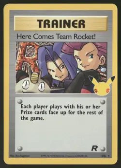 Pokemon Here Comes Team Rocket! Celebrations: Classic Collection Holo 15/82 NM/M - Image 1