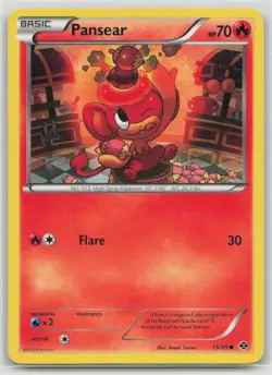 Pansear 15/99 Common Next Destinies Pokemon Lightly Played - Image 1