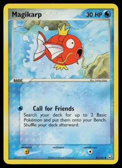 Magikarp 65/109 Common Team Rocket Returns Pokemon Near Mint - Image 1