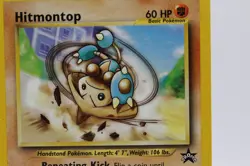 Hitmontop #37 Wizards Black Star Promo Rare - WoTC Pokemon 2001 vintage 1999 - Image 2