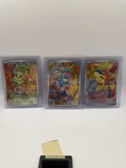 Pokemon TCG First Partner Collection Series 2 Gen 2 Johto Starters Set - Image 1