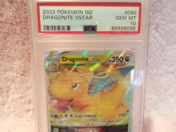 2022 Pokemon GO DRAGONITE V VSTAR Full Art 68926026 #050 Gem Mint 10 - Image 3