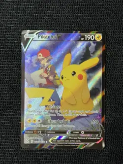 2022 Pokemon Lost Origin Trainer Gallery TG16/TG30 Pikachu V Clean Surface Edges - Image 1