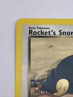 Rocket's Snorlax Gym Heroes 1999 English Regular Rare 33/132 - Image 3