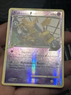 Pokemon TCG Alakazam Rising Rivals 38/111 Reverse Holo 2009- DMG - Image 2