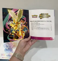 Lot of 3 Pokemon TCG Player’s Guides: Ascended Masquerade Prismatic EUC - Image 5