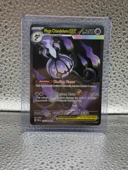 Mega Chandelure 115/084 SIR - 2026 Pokemon Pitch Black - Image 1