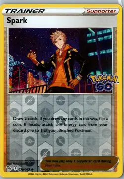Spark Pokemon GO 070/078 Uncommon Reverse Holo Lightly Played - Pokemon Card - Image 1