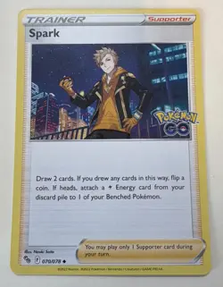 Spark 070/078 Pokemon GO Regular Near Mint NM - Image 1