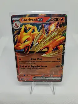 Charizard ex SVP 161 Promo – Full Art Holo – 330 HP – Pokemon TCG Mint/NM - Image 1