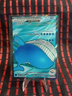 Wailord ex 097/084 Full Art Ultra Rare Pokemon Pitch Black 💥 PACK FRESH 💥 - Image 4