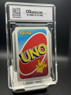 CG Pristine 10 2019 POKEMON POCKET UNO #5 BLASTOISE ASIA BACK - YELLOW - Image 2