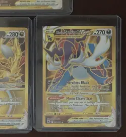 Pokemon Gold Secret Rare VSTAR Lot x5 Mewtwo Arceus Giratina Palkia Samurott NM - Image 4