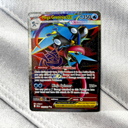Pokemon TCG Mega Greninja Ex 100/86 Full Art Chaos Rising English NM - Image 1