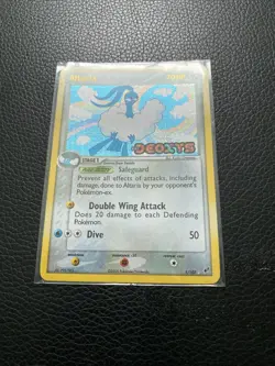 2005 Pokemon Card - Altaria Deoxys 1/107 Holo Reverse Holo Stamped - Image 1