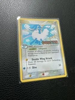 2005 Pokemon Card - Altaria Deoxys 1/107 Holo Reverse Holo Stamped - Image 4