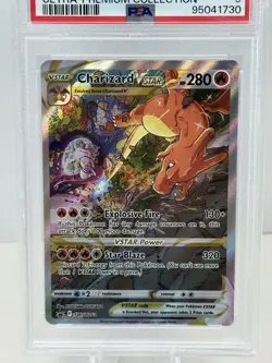 2022 POKEMON SWSH BLACK STAR PROMO CHARIZARD UPC #SWSH262 CHARIZARD VSTAR PSA 9 - Image 2