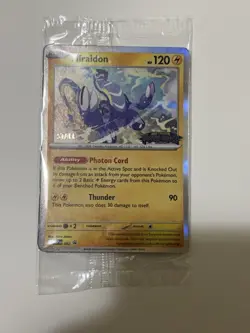 Pokemon TCG Mega Evolution Pitch Black Pre Release Staff Promos Stamped Sealed - Image 1