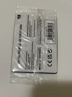 Pokemon TCG Mega Evolution Pitch Black Pre Release Staff Promos Stamped Sealed - Image 2