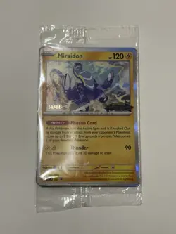 Pokemon TCG Mega Evolution Pitch Black Pre Release Staff Promos Stamped Sealed - Image 4