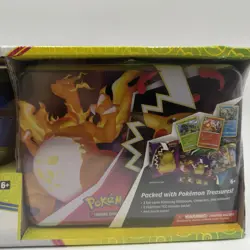 Pokemon TCG Sword & Shield Treasure Chest Tin + Poke Ball 2 Pack 2021 New - Image 2