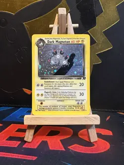 Pokemon Dark Magneton 11/82 Team Rocket Holo - Image 1