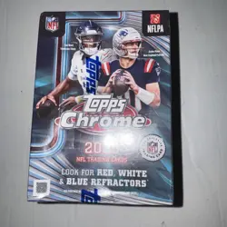 2025 Topps Chrome NFL Football Blaster Box Brand New Sealed 🏈🏈🏈 - Image 1